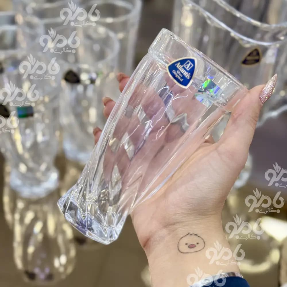 پارچ و لیوان لب ساده تولیپ وارداتی — تصویر ۴