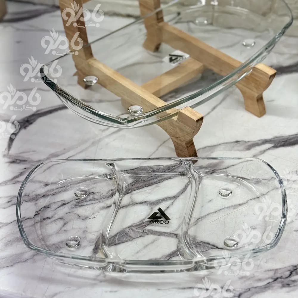 ظروف چوبی پذیرایی استند اورامان — تصویر ۳