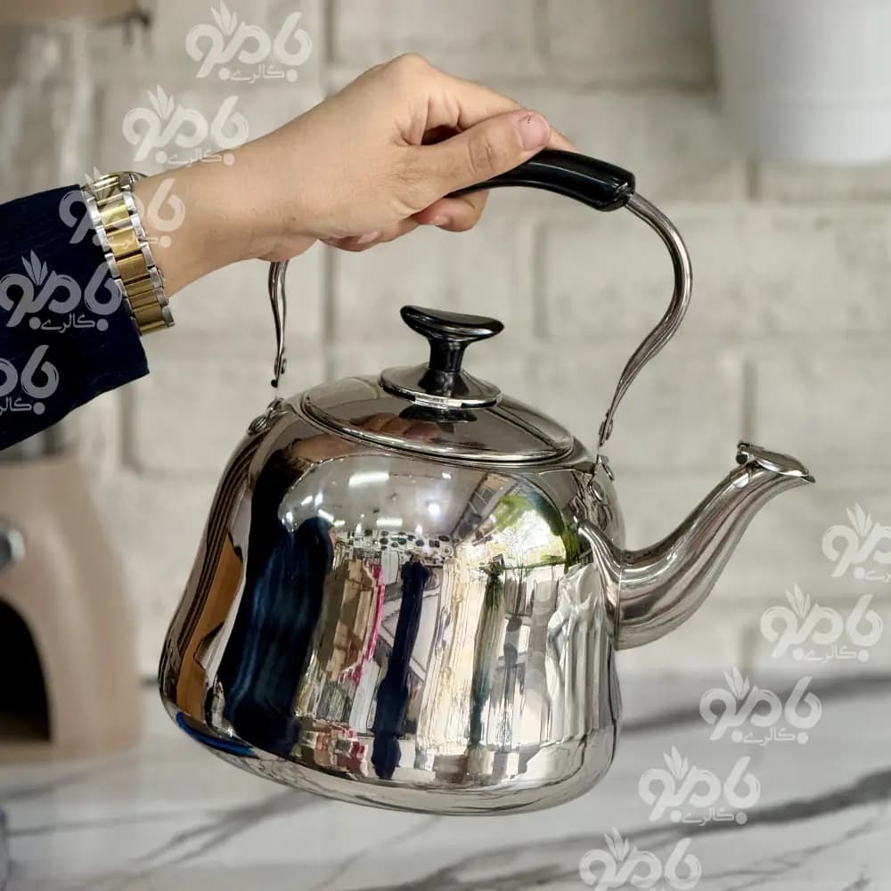 کتری تک استیل 2.5لیتر سوتی 127 — تصویر ۵