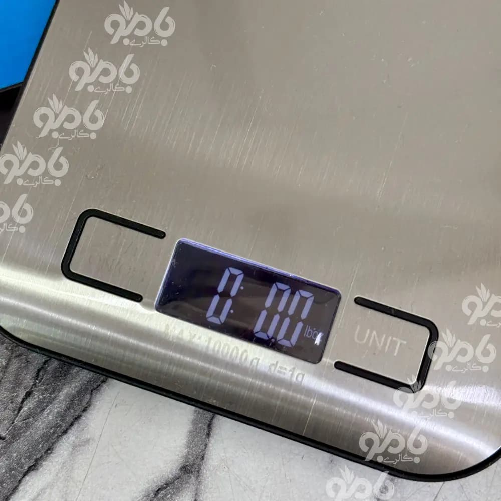 ترازو آشپزخانه دیجیتال استیل — تصویر ۶