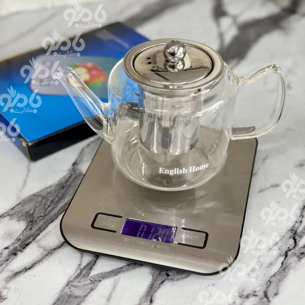 ترازو آشپزخانه دیجیتال استیل — تصویر ۳
