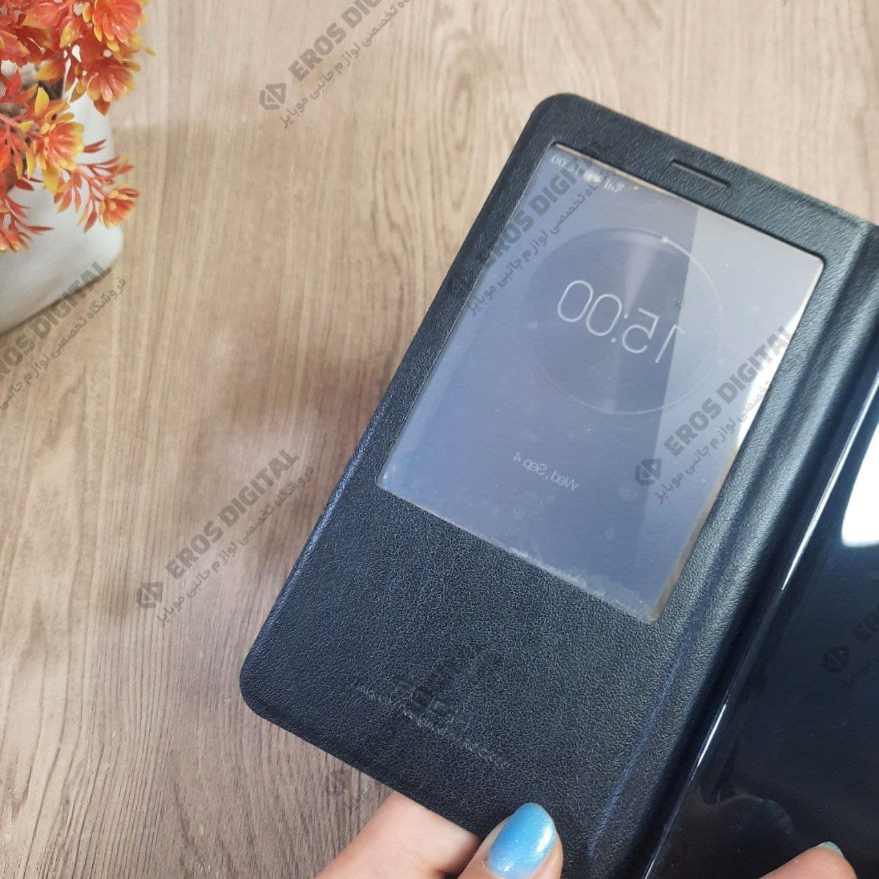 قاب گوشی Huawei Mate 7 کیف کلاسوری نیلکین مدل طرح چرم — تصویر ۱۰