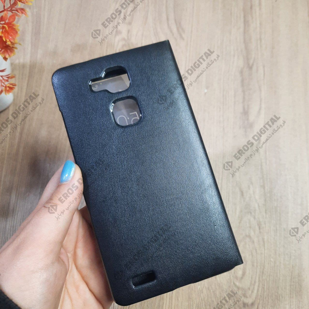 قاب گوشی Huawei Mate 7 کیف کلاسوری نیلکین مدل طرح چرم — تصویر ۹