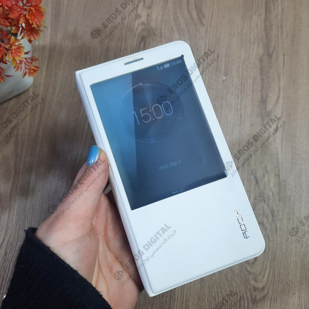 قاب گوشی Huawei Mate 7 کیف کلاسوری نیلکین مدل طرح چرم — تصویر ۲