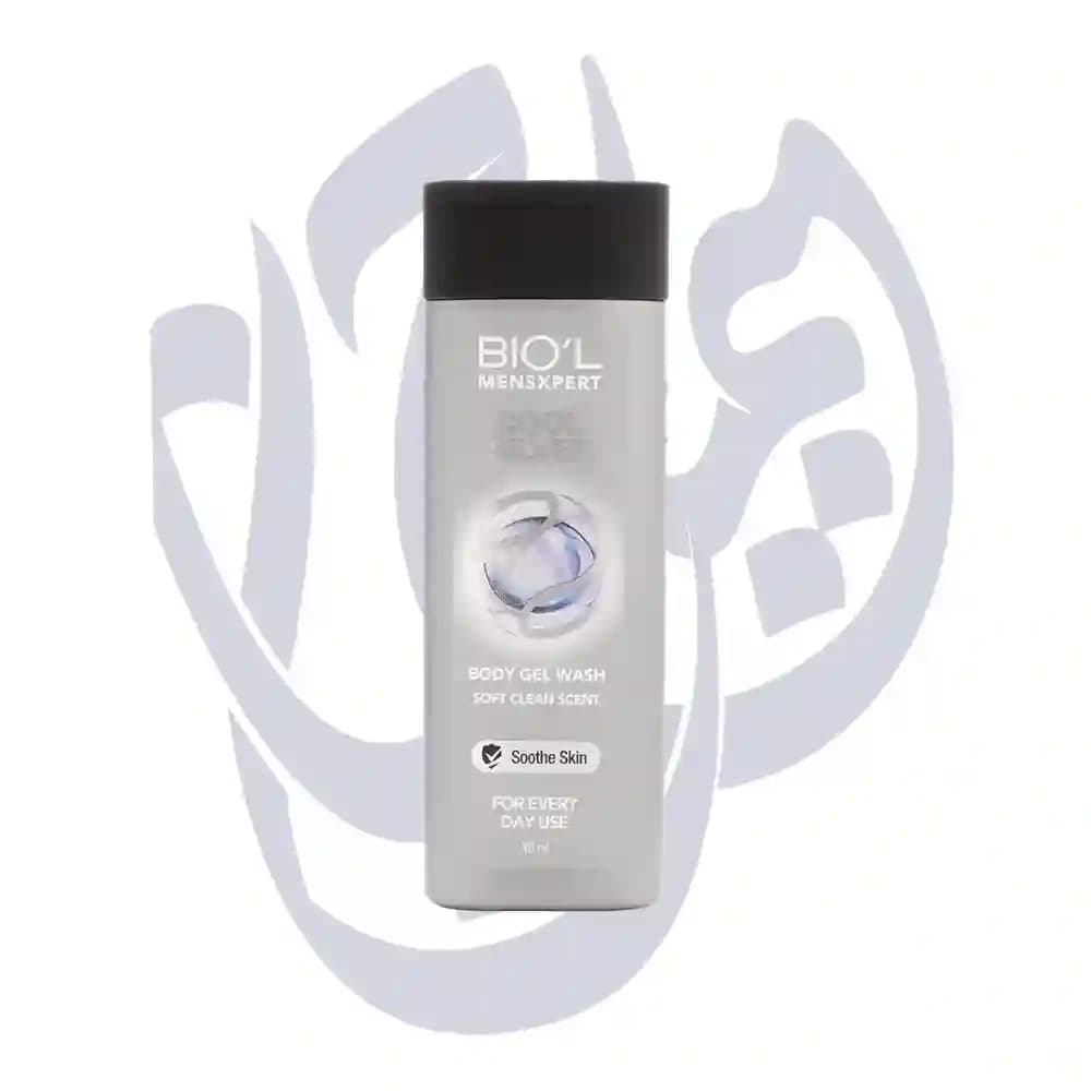 شامپو بدن مردانه بیول مدل cool silver با رایحه معتدل، مرطوب‌کننده، نرم‌کننده، مناسب برای انواع پوست، حجم 315 میلی‌لیتر — تصویر ۲