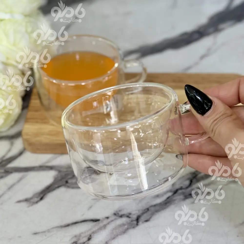 ماگ دوجداره پیرکس نوردیک 44 — تصویر ۴