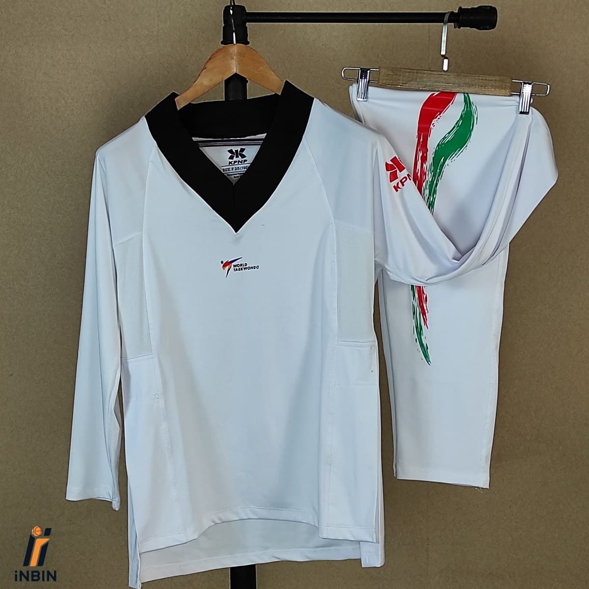 لباس تکواندو جذب KPNP به همراه شلوار مدل مسابقات کد 67688