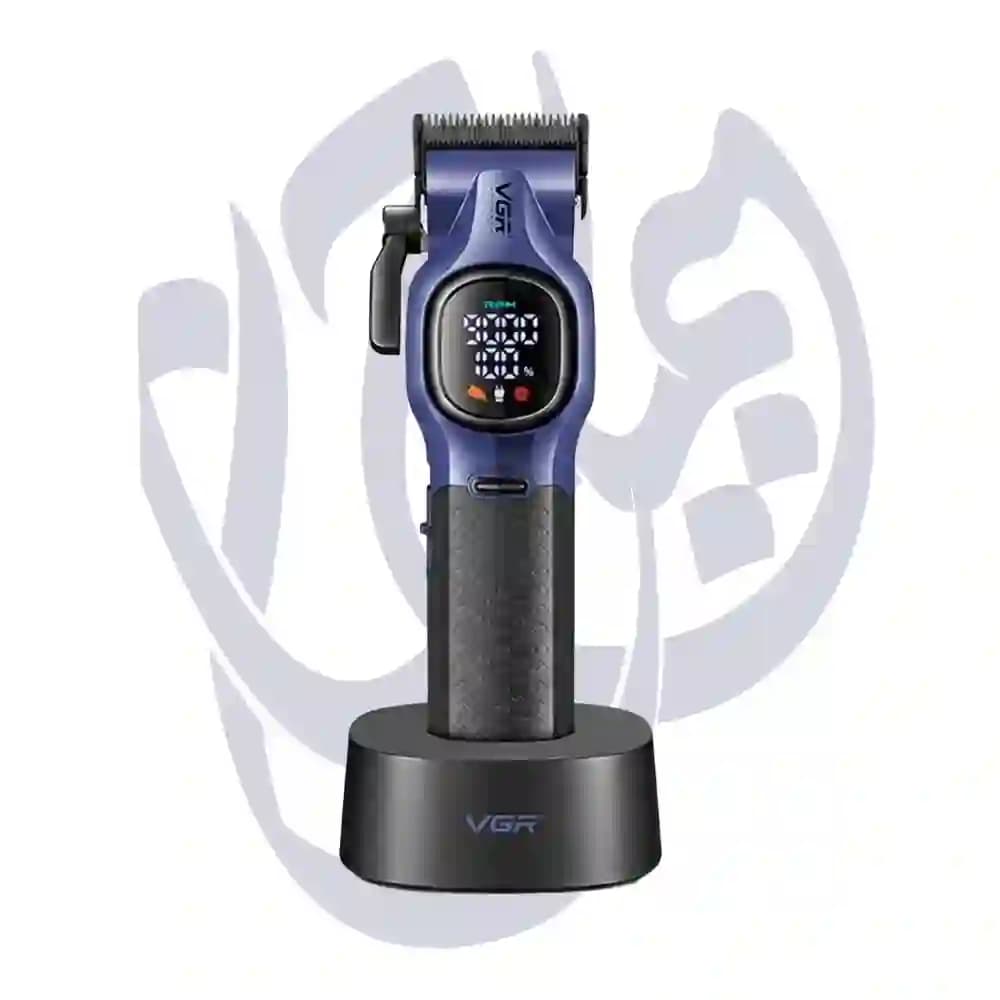ماشین اصلاح حجم زن موی سر شارژی وی جی ار مدل V-886C — تصویر ۲