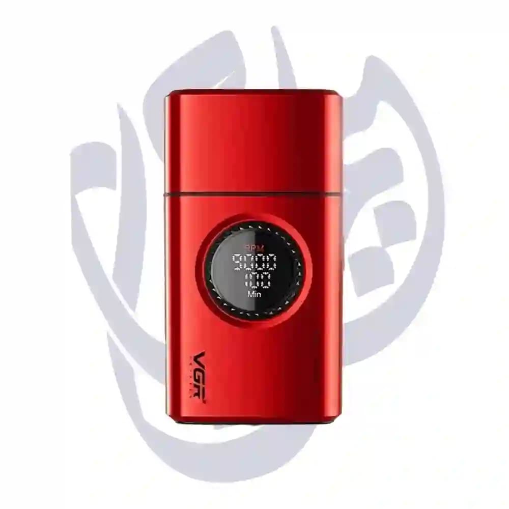 ماشین اصلاح موی صورت شارژی شیور وی جی آر مدل V-377 — تصویر ۲