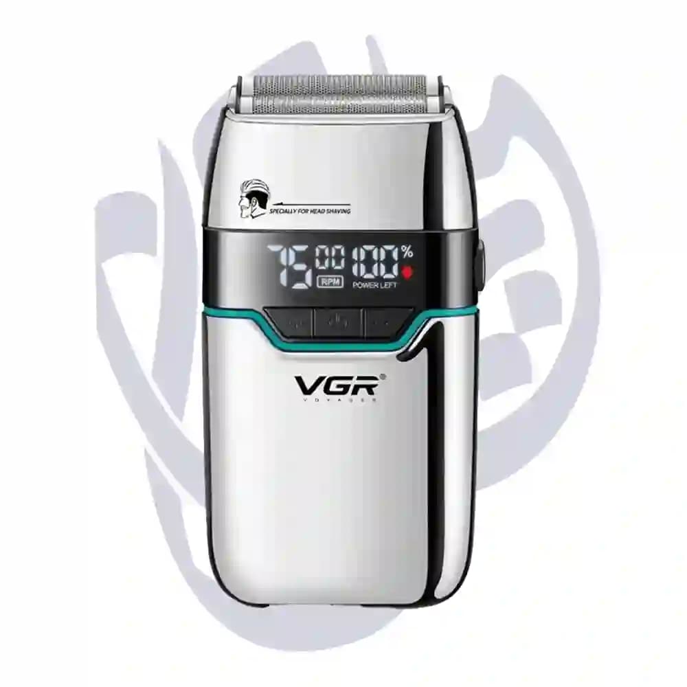 ماشین اصلاح موی صورت شارژی شیور وی جی ار مدل V-350