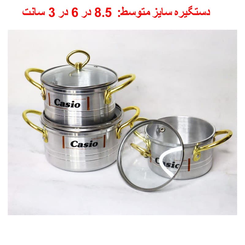 دستگیره قابلمه دسته کاسیو بسته 2 عددی — تصویر ۳