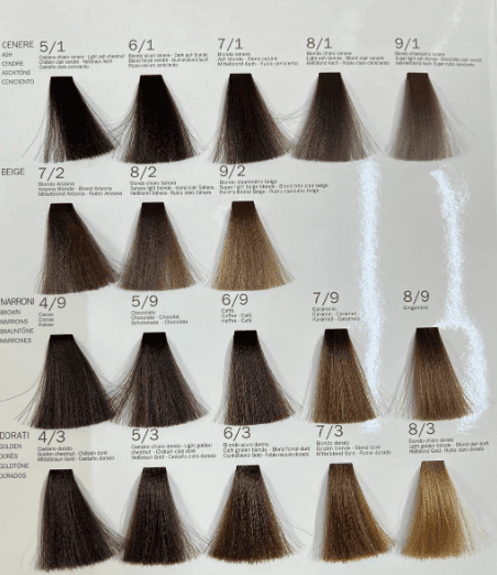 رنگ مو فشینلی بلوند دودی روشن (8.1) Light Ash Blonde Fascinelle — تصویر ۶