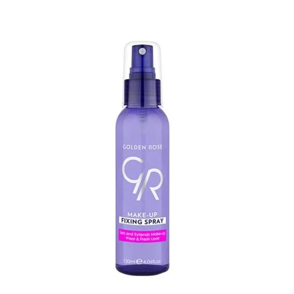 اسپری تثبیت کننده آرایش گلدن رز مدل Fixing حجم 120 میلی لیتر | اصل | Golden Rose — تصویر ۴
