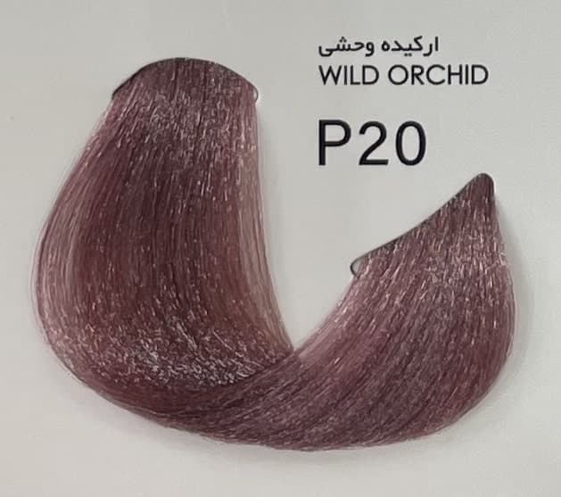 رنگ مو بدون آمونیاک پیکشن ارکیده وحشی (P20) Wild Orchid — تصویر ۴