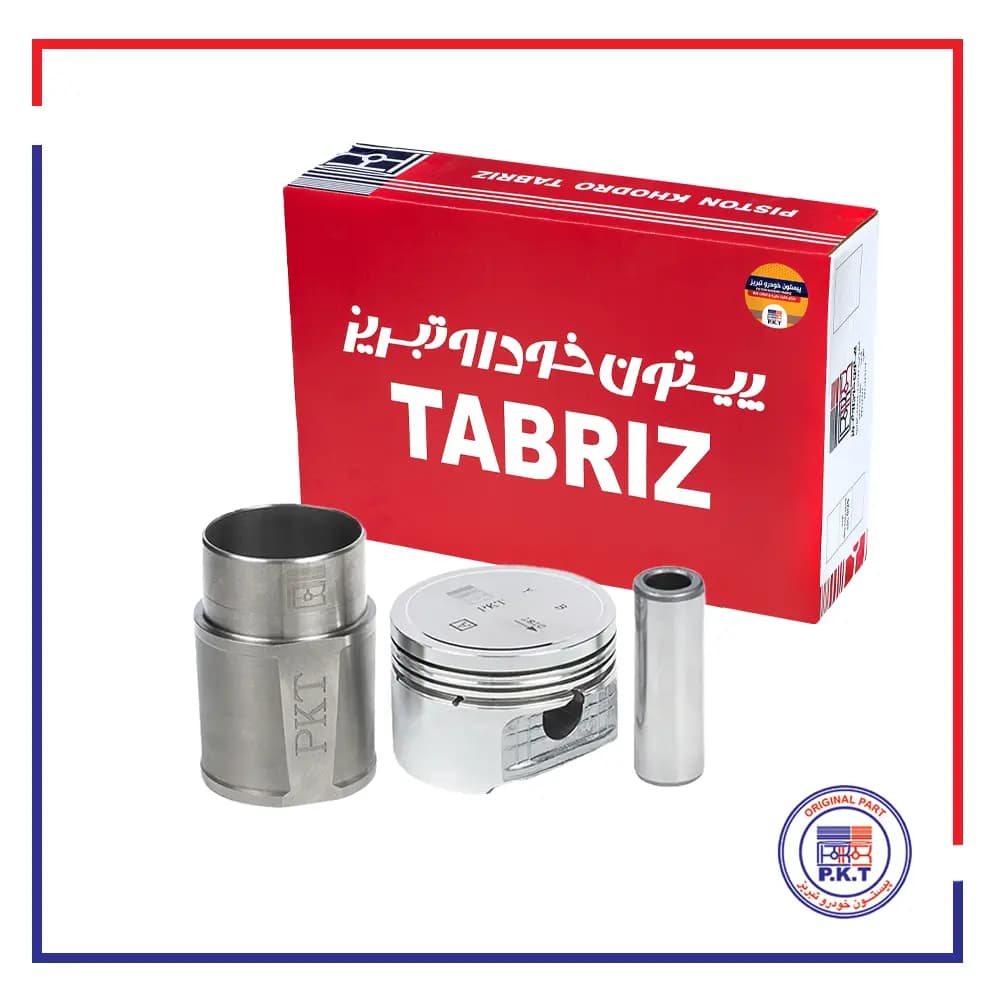 بوش و پیستون فابریک 206 تیپ 2 تخت TU3