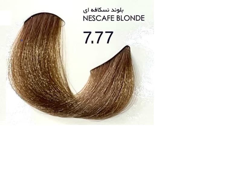 رنگ مو بدون آمونیاک پیکشن بلوند نسکافه ای (7.77) Nescafe Blonde — تصویر ۴