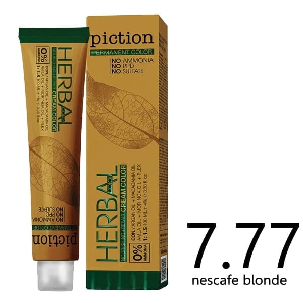 رنگ مو بدون آمونیاک پیکشن بلوند نسکافه ای (7.77) Nescafe Blonde