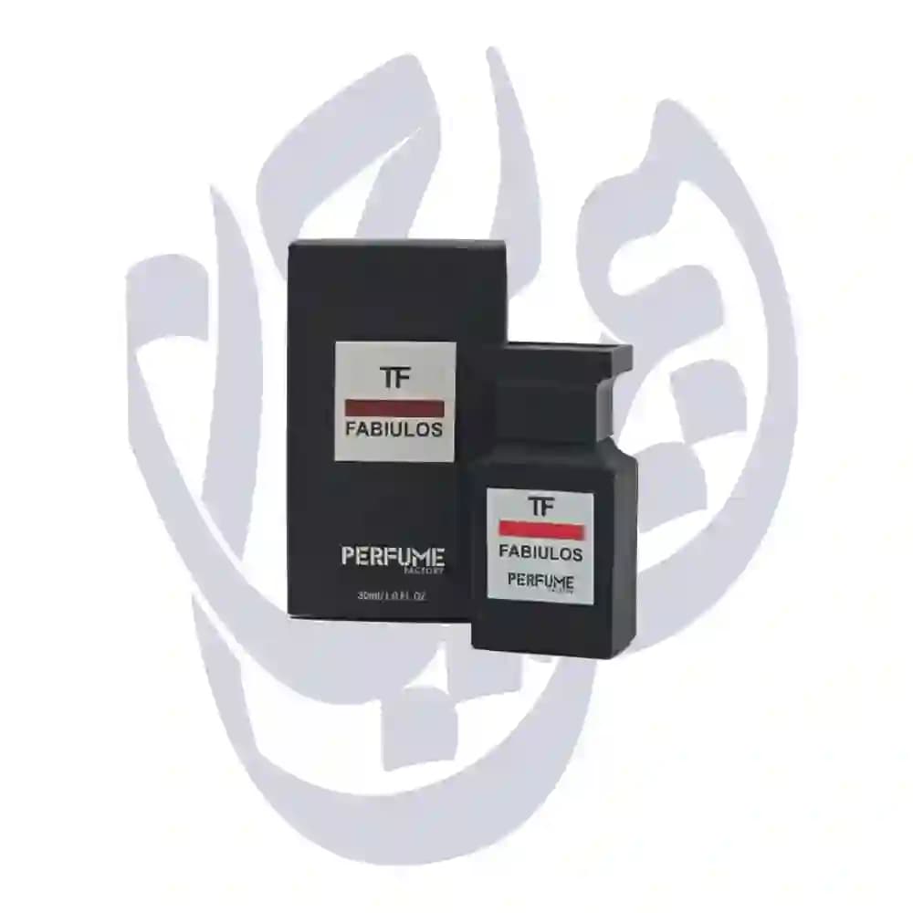 ادوپرفیوم مردانه پرفیوم فکتوری PERFUME FACTORY رایحه تام فورد فابیولس TOMFORD FABOULUSحجم 30 میل — تصویر ۲