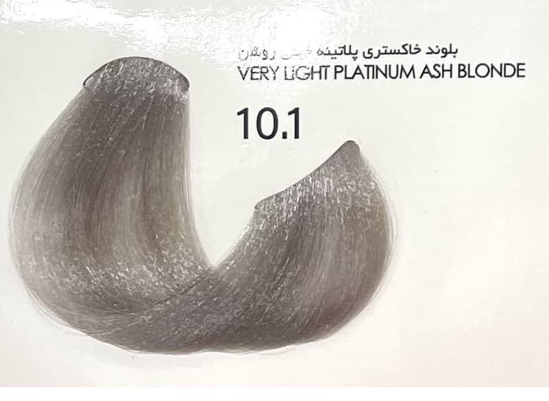 رنگ مو بدون آمونیاک پیکشن بلوند پلاتینه (خیلی روشن) خاکستری (10.1) Platinum Ash Blonde — تصویر ۲