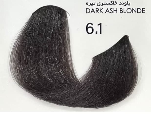 رنگ مو بدون آمونیاک پیکشن بلوند خاکستری تیره (6.1) Dark Ash Blonde — تصویر ۲