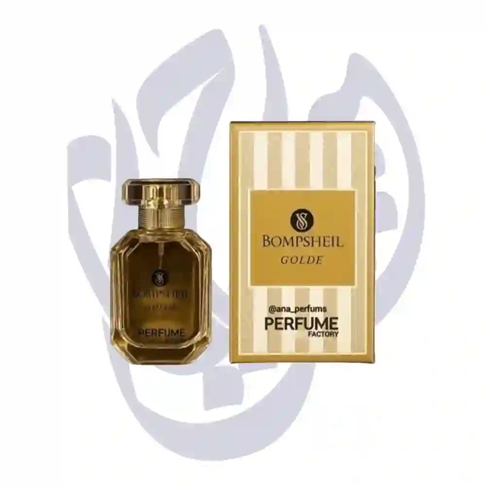 ادوپرفیوم مردانه پرفیوم فکتوری PERFUME FACTORY رایحه بامبشل گلد حجم 30 میل bompsheil — تصویر ۲