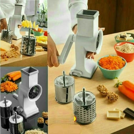 رنده رومیزی خلال کن چند کاره 3 تیغ تیغه استیل (اصلی)