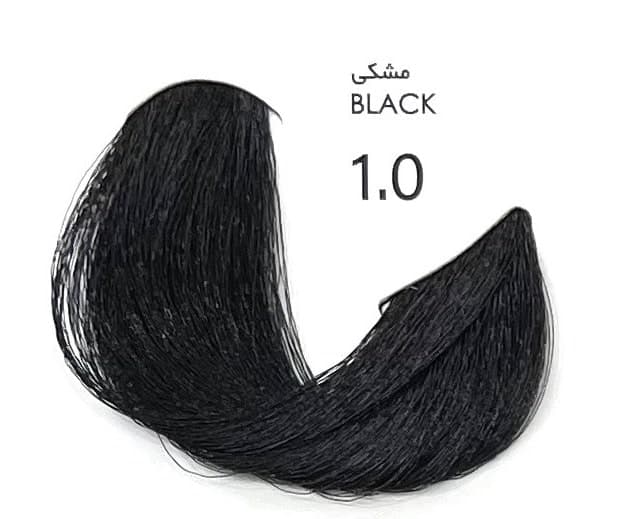 رنگ مو بدون آمونیاک پیکشن مشکی (1.0) سری طبیعی Black — تصویر ۴
