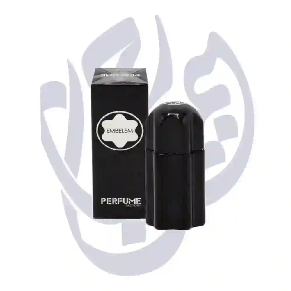 ادوپرفیوم مردانه پرفیوم فکتوری PERFUME FACTORY رایحه ایمبلم حجم 30 میل EMBELEM