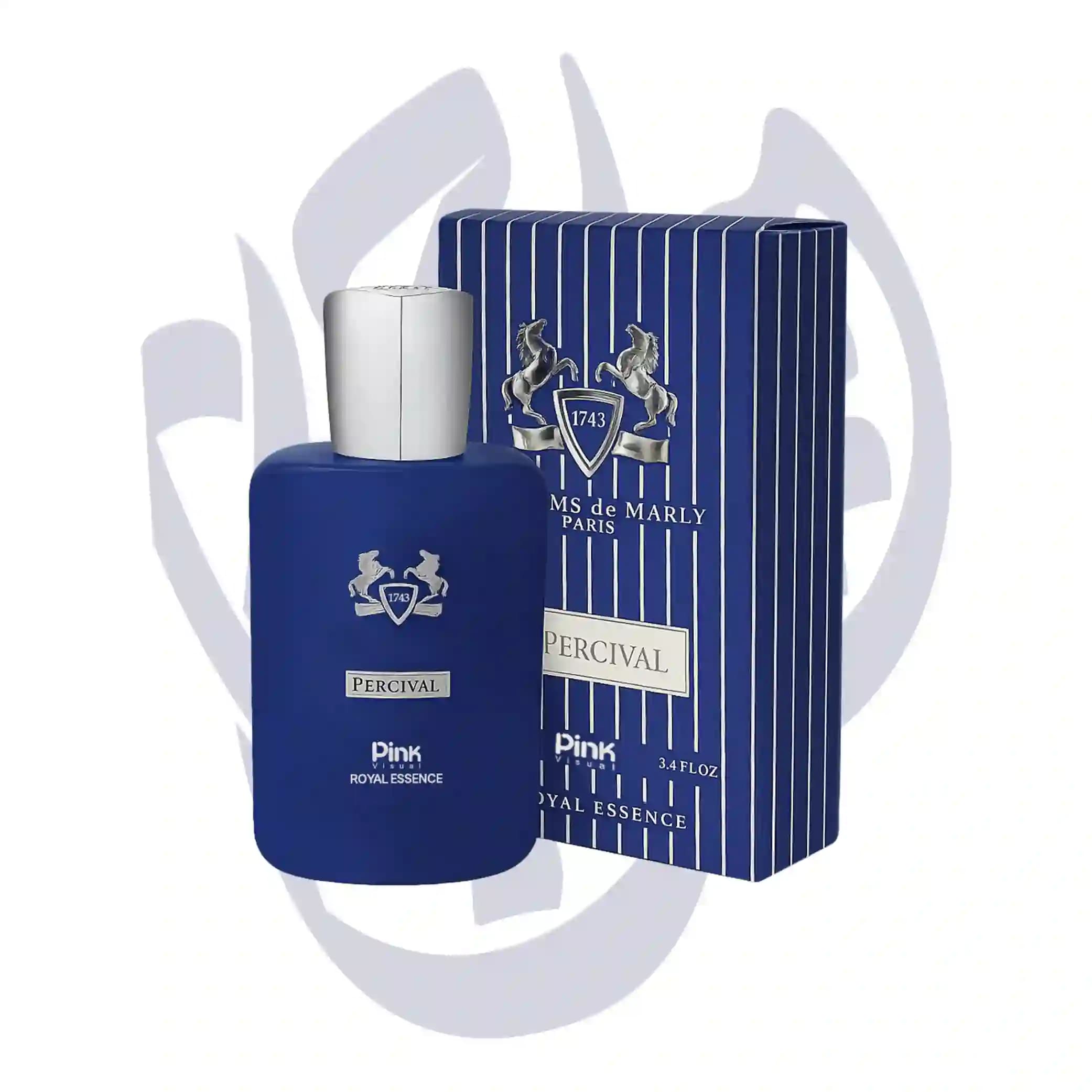 ادوپرفیوم پینک ویژوآل Pink مدل مارلی پرسیوال Marly Percival حجم 100 میلی لیتر طرح مارک