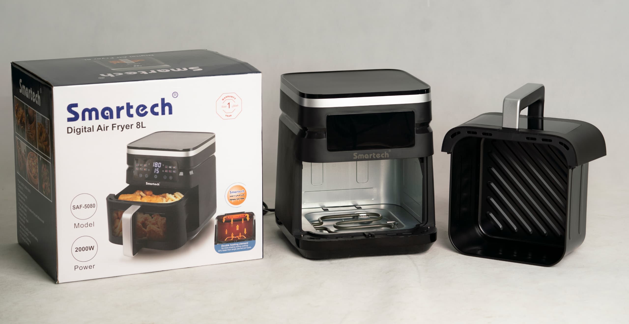 سرخکن 8 لیتری smartech مدل 5080 — تصویر ۲