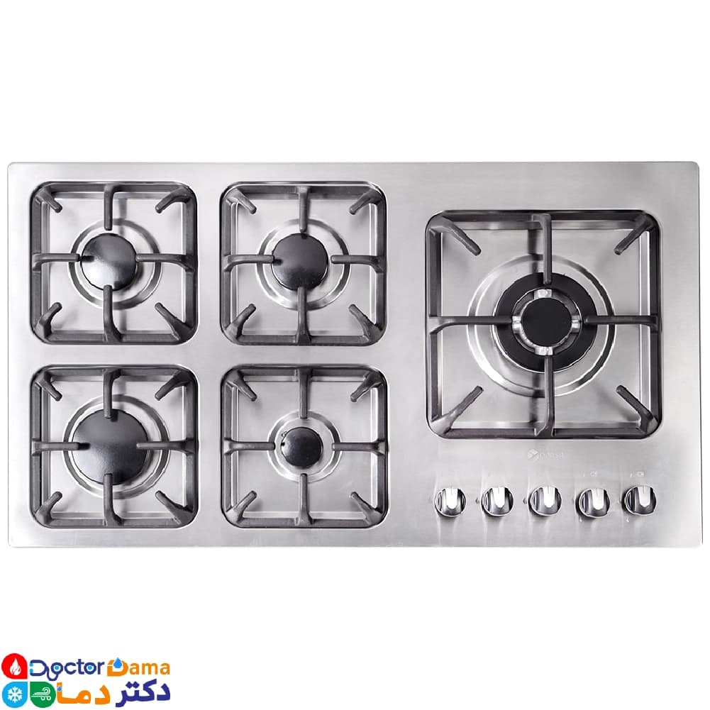 اجاق گاز استیل درسا مدل دلوان DG2203-5R — تصویر ۱۲