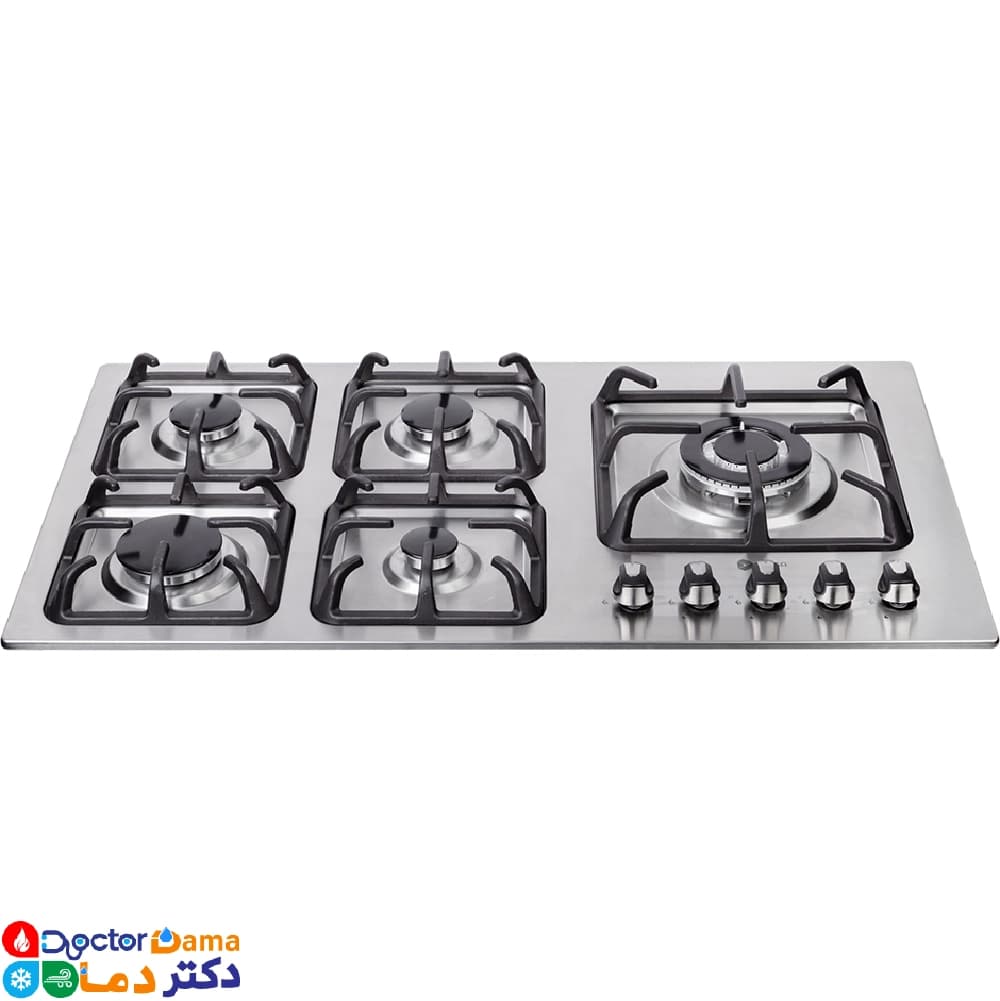 اجاق گاز استیل درسا مدل دلوان DG2203-5R — تصویر ۶
