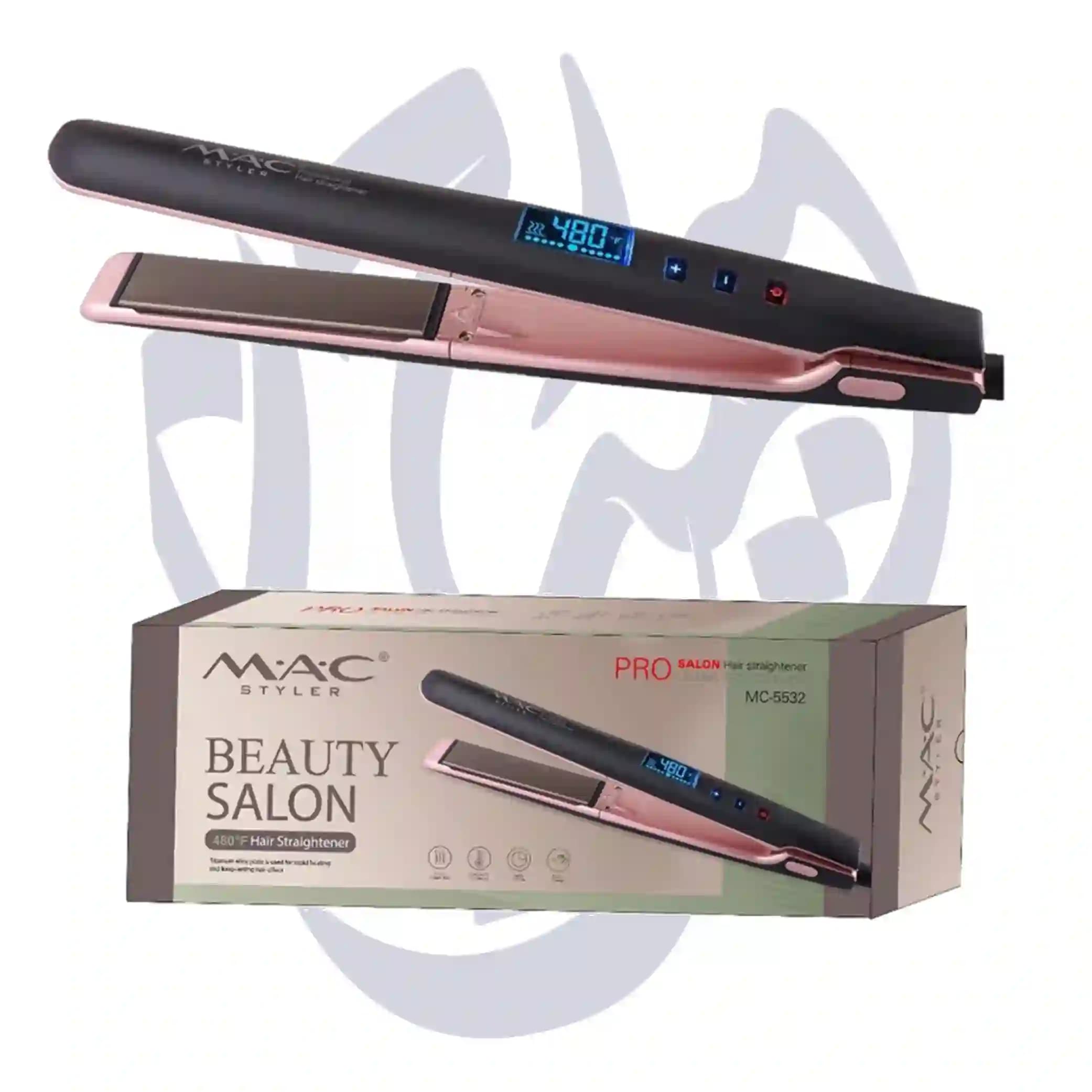صاف کننده مو (اتو مو) و حالت دهنده مو مک استایلر مدل MC-5532 — تصویر ۲