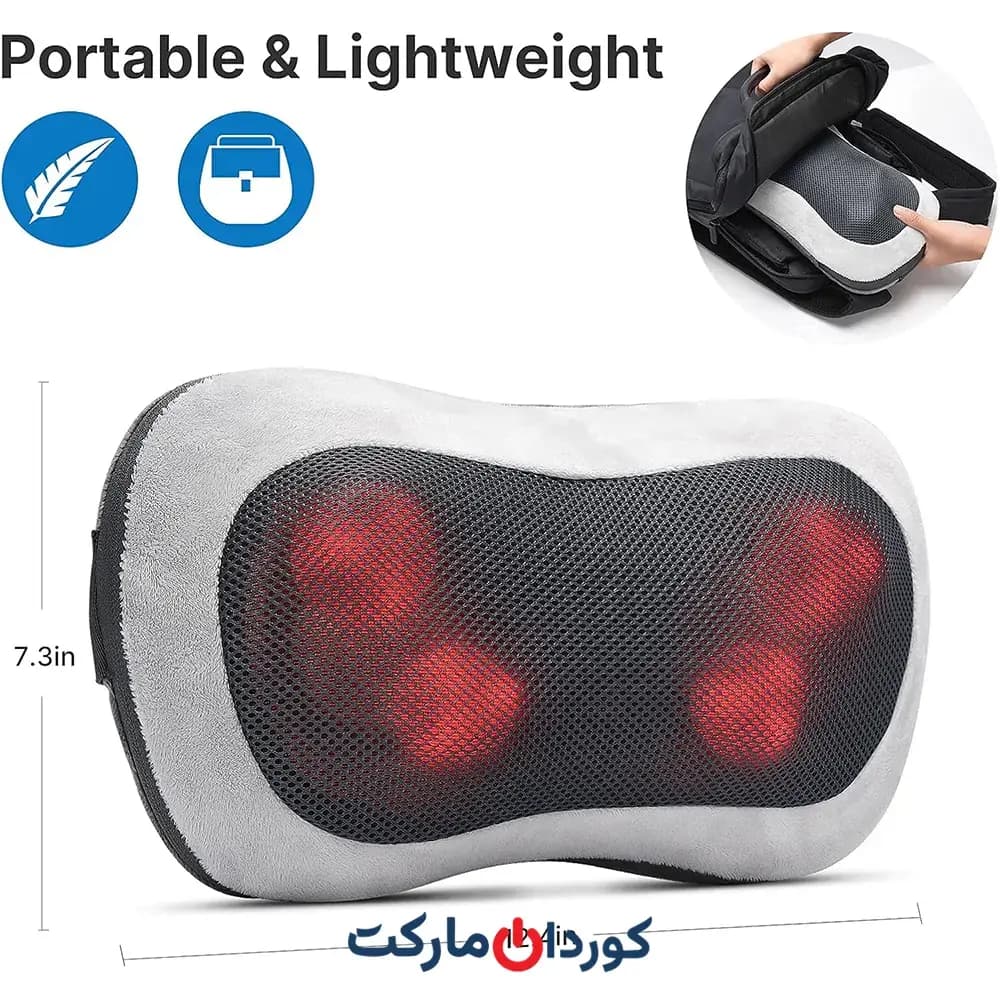 ماساژور گردن شیاتسو شانە و کمر رنفو RENPHO مدل RF-NM068 — تصویر ۱۲