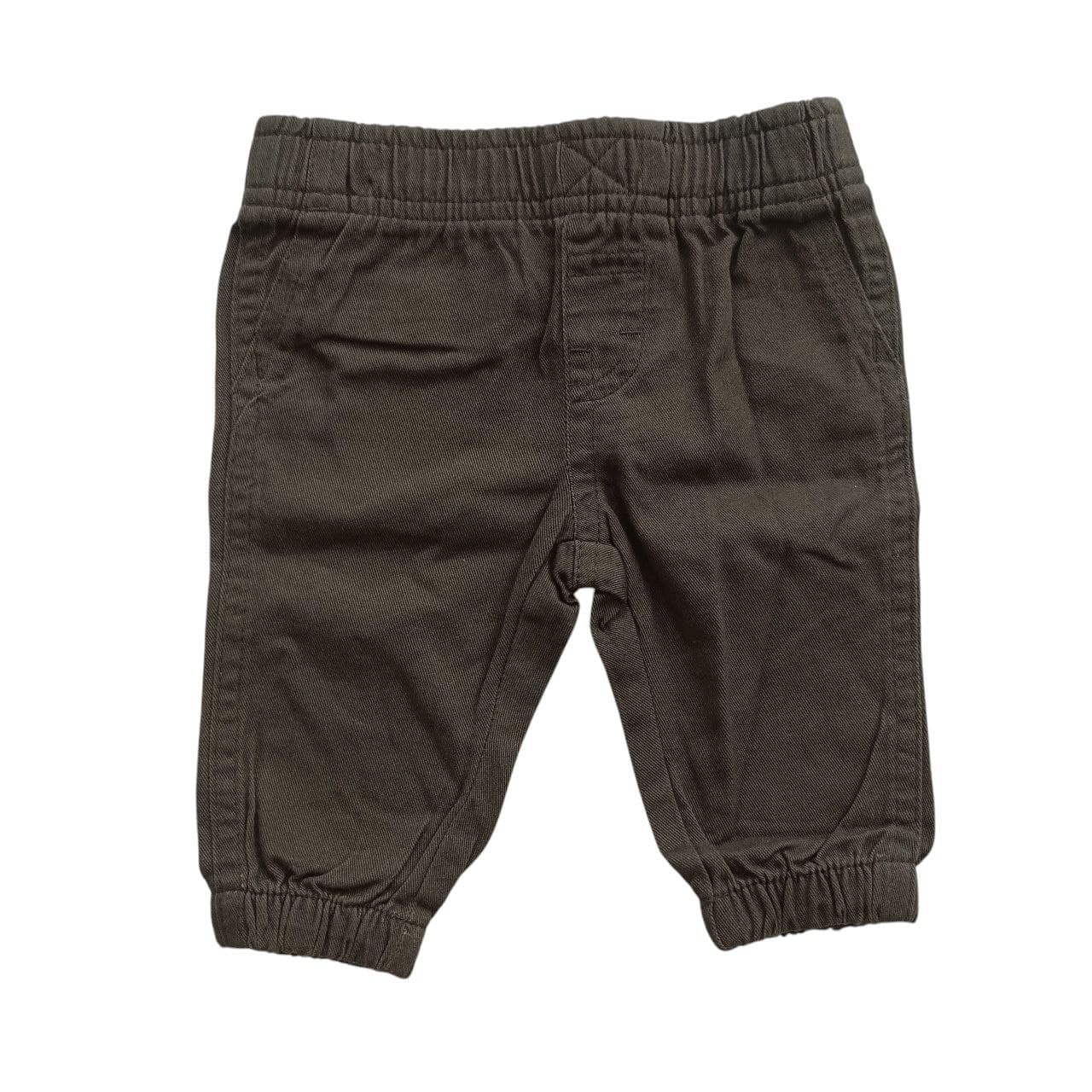 شلوار کتان نوزادی زیتونی رانگلر (Wrangler) آمریکا — تصویر ۳