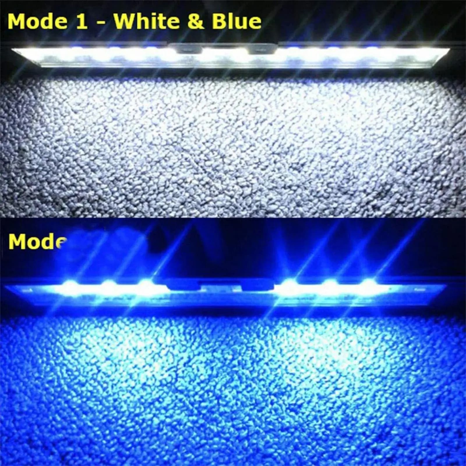 چراغ آکواریوم LED سفید و آبی هایگر Hygger مدل HD-3040D/E — تصویر ۷