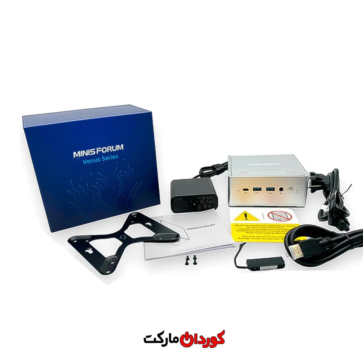 مینی کامپیوتر آکبند با پردازنده Intel Core i9-12900HK، رم 32 گیگابایتی و SSD یک ترابایت مدلminisforum NAB9 — تصویر ۲