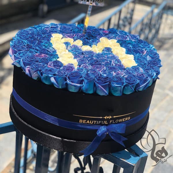باکس گل لاکچری حروف با رنگ خاص مدل 302 — تصویر ۵