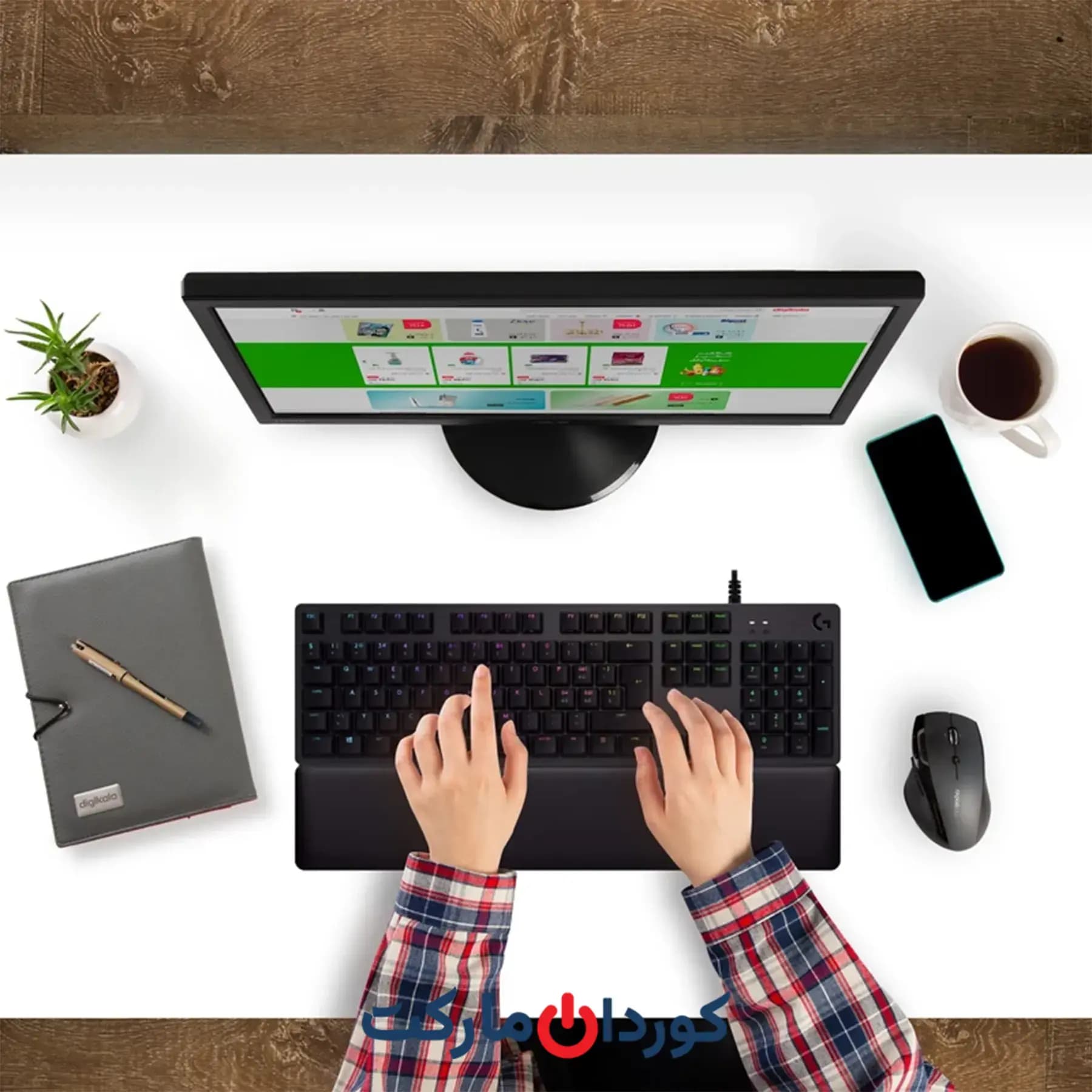 کیبورد مکانیکی مخصوص گیمینگ Logitech لاجیتک مدل G513 Carbon — تصویر ۱۲
