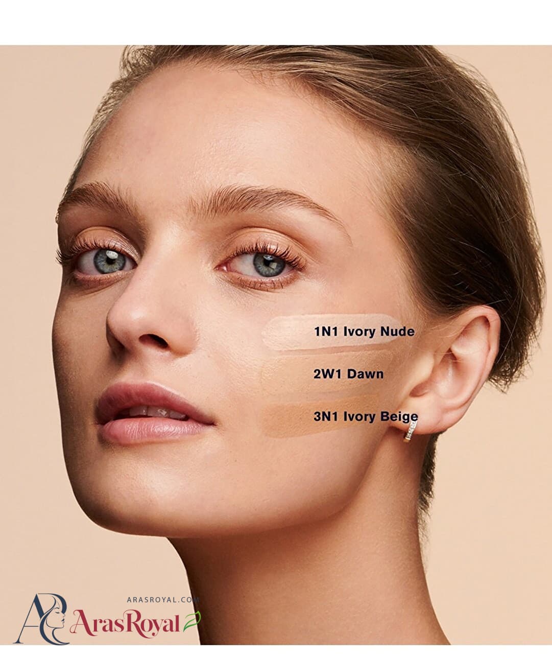 کرم پودر استی لادر Double Wear شماره 1n1 — تصویر ۱۲
