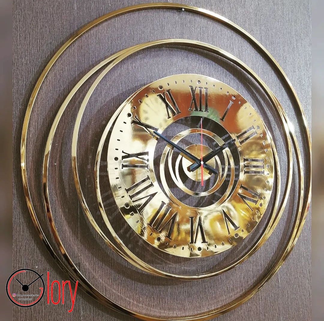 ساعت دیواری مدرن مدل Labirent کد 835 — تصویر ۹