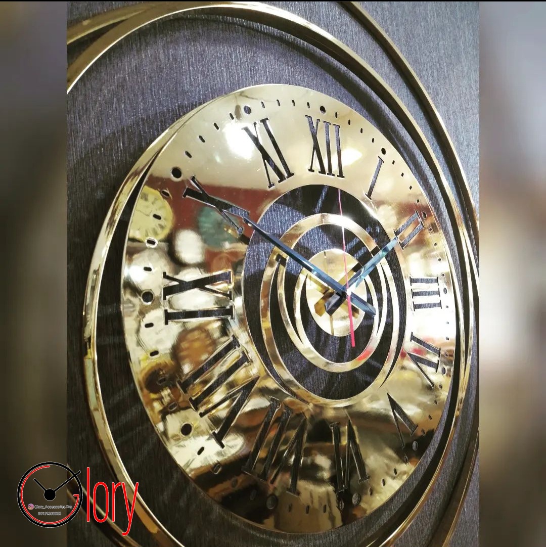 ساعت دیواری مدرن مدل Labirent کد 835 — تصویر ۱۱