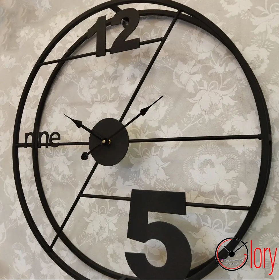 ساعت دیواری مدرن مدل Number 2 کد 709 — تصویر ۲