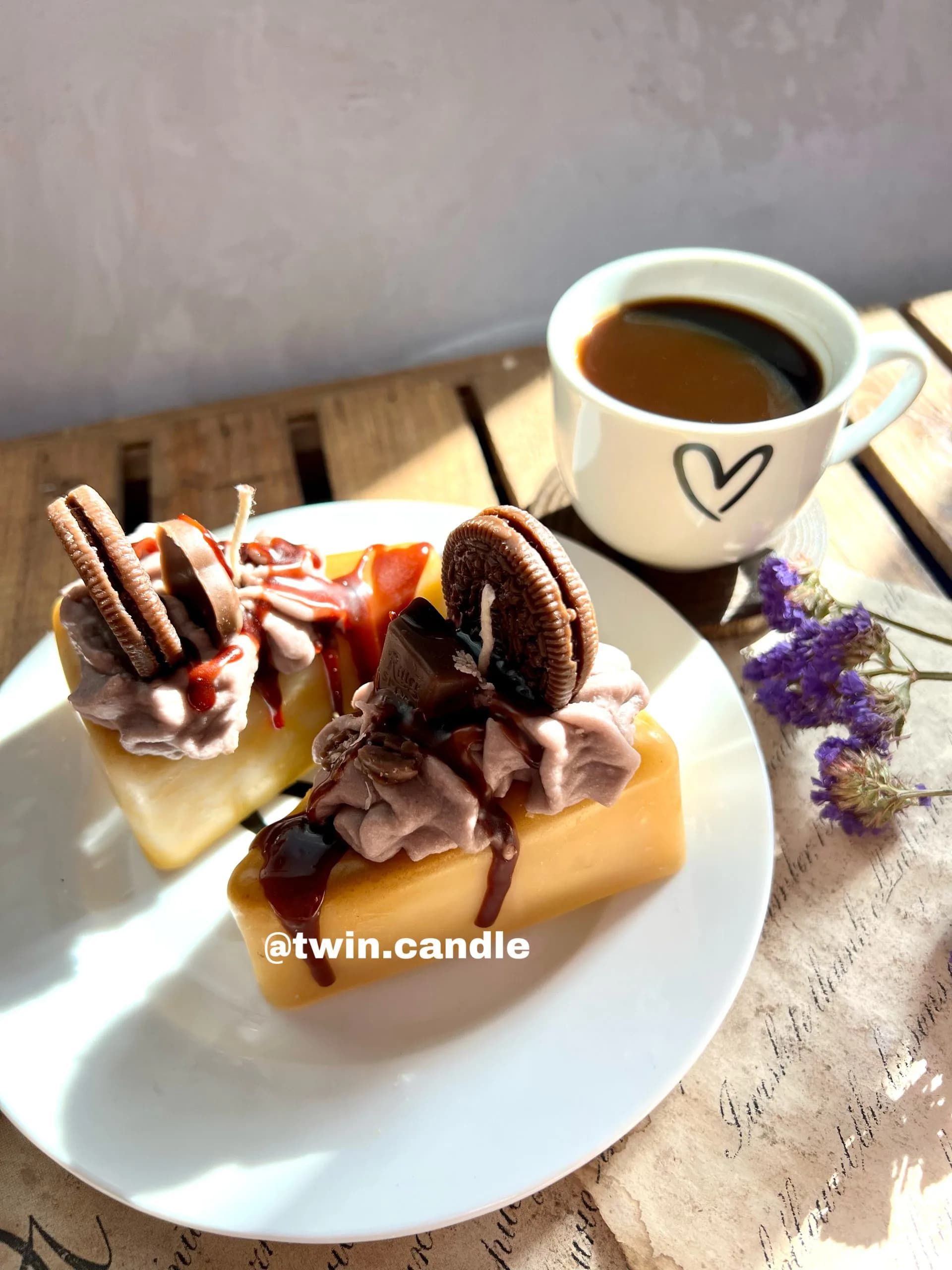 شمع چیزکیک اوریو — تصویر ۲
