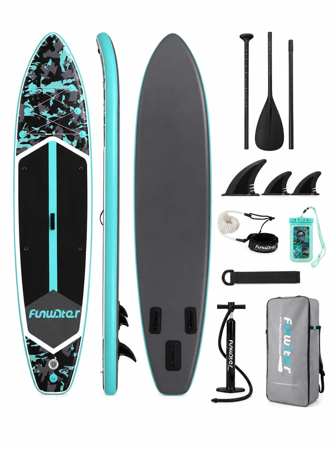 پدل برد بادی Funwater مدل 32C