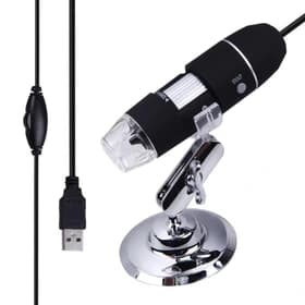 دستگاه آنالیز پوست و مو سر قلمی 500X USB Digital Microscope پایه چرخان /کد3304 — تصویر ۸
