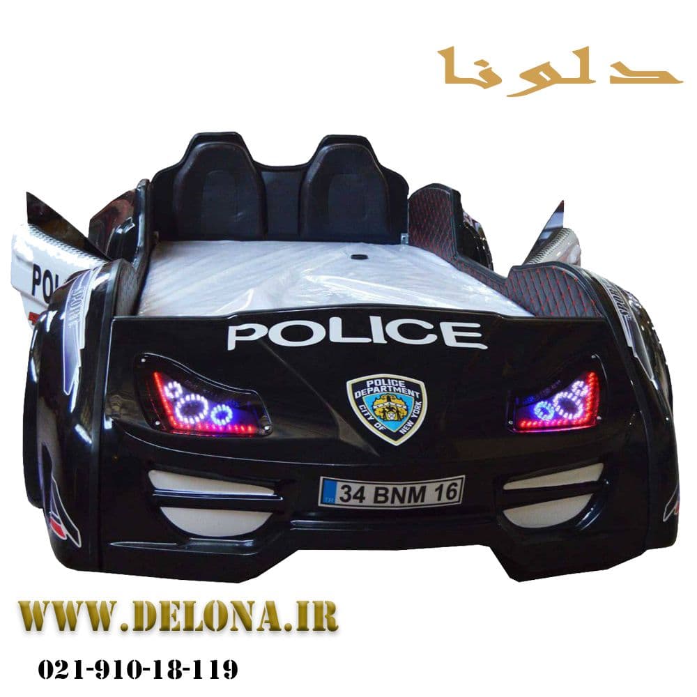 تخت خواب ماشین پلیس آمریکایی – دلونا — تصویر ۳
