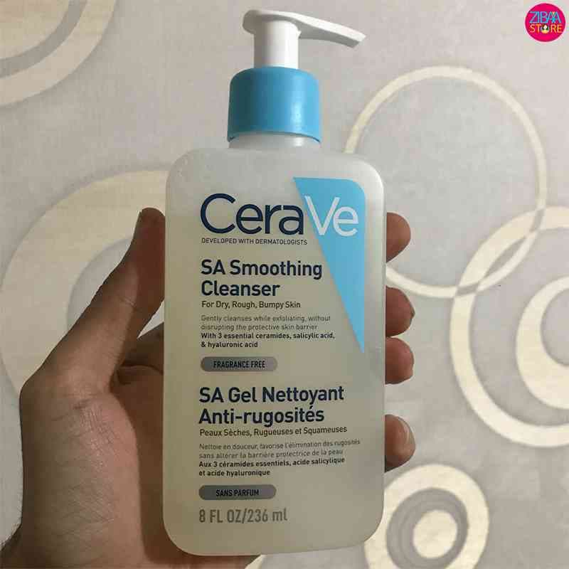 ژل شستشو سراوی sa smoothing اصل | مناسب پوست خشک و مستعد جوش — تصویر ۷
