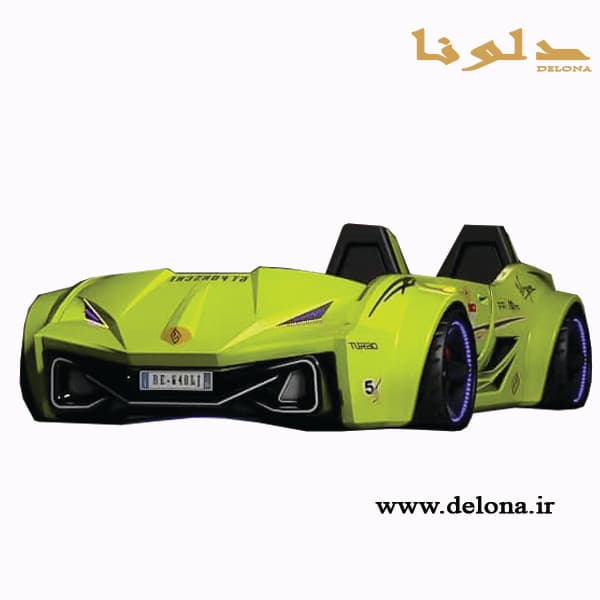 تخت خواب ماشینی مدل gt – دلونا — تصویر ۴