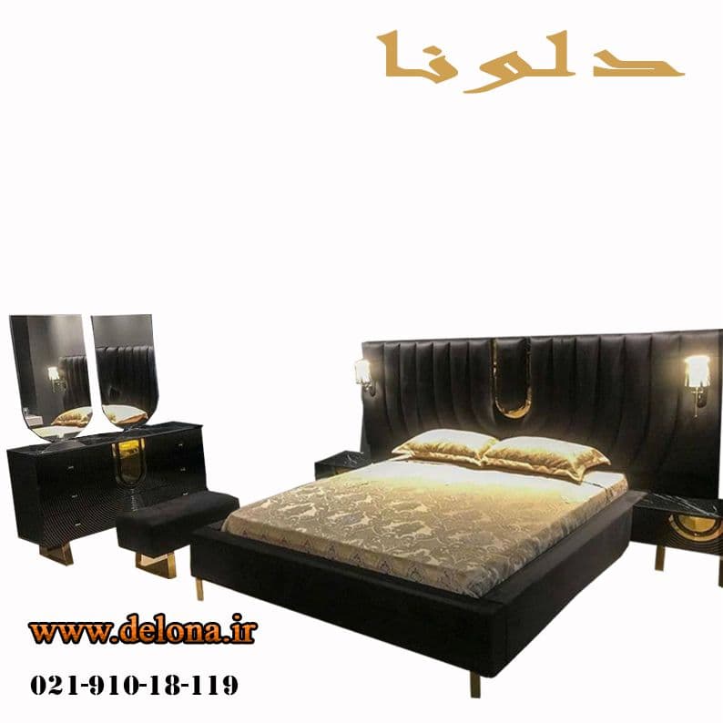 سرویس خواب دونفره مدل راشین — تصویر ۸